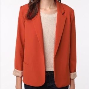 Silence + Noise Coral Blazer